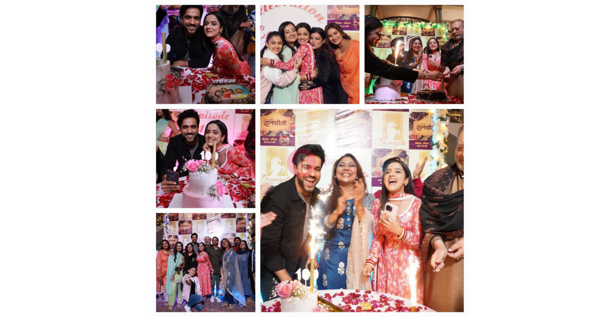 Ravi Dubey and Sargun Mehta's Show Dalchini Achieves Milestone: Team Celebrates completion of 100 Episodes